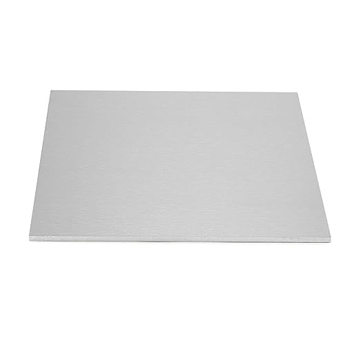 6061 Aluminum Sheet Plate 12 x 12 x 1/4 in with Protective Film
