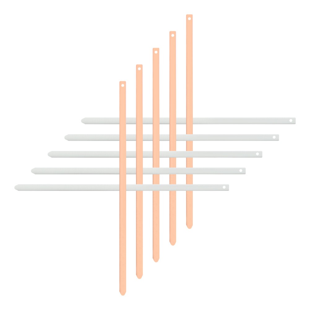 1 Set Zinc and Copper Plates DIY Battery Experiment Supplies Assorted Color
