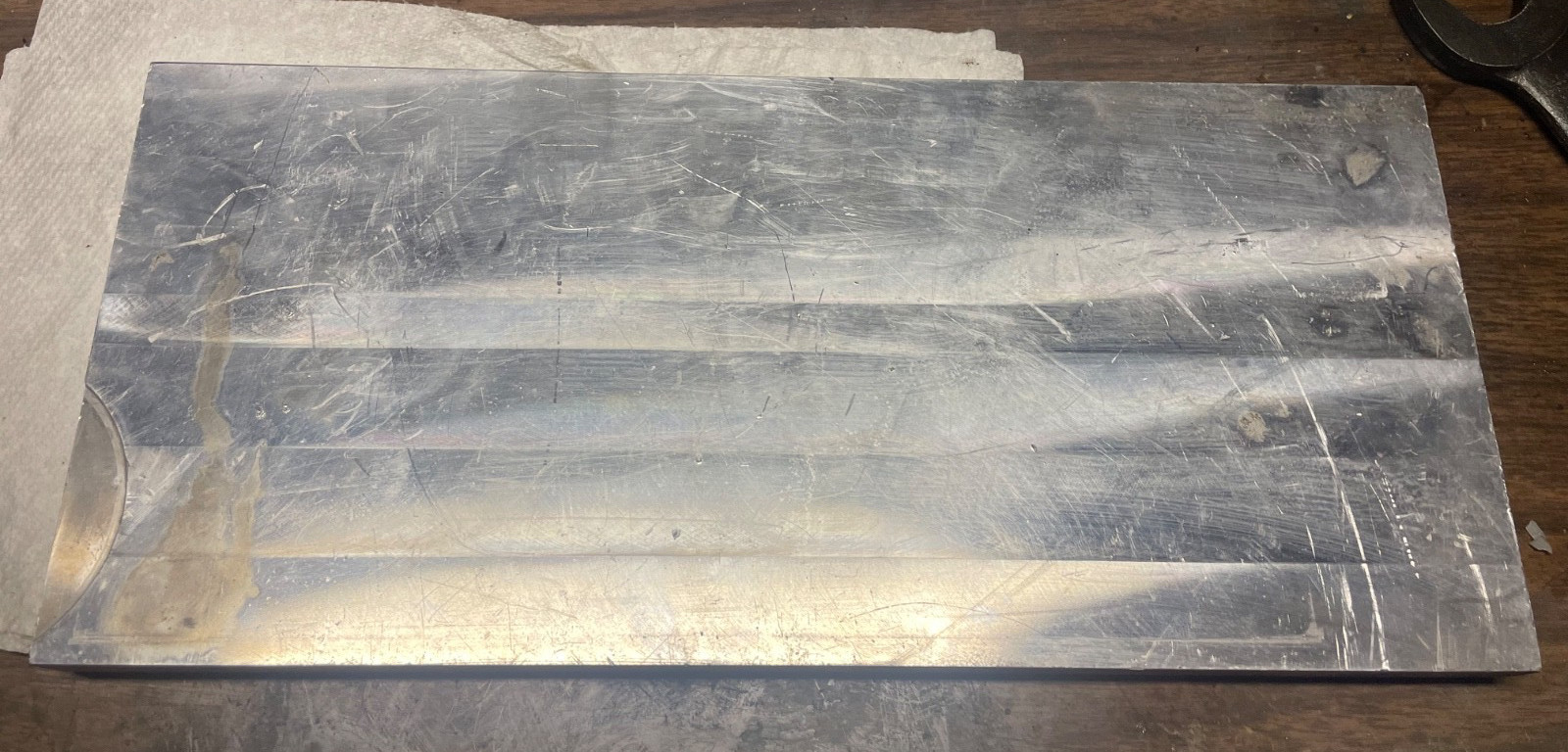 3/4”x6”x15” ALUMINUM FLAT BAR Solid Stock. Extruded. Made in USA