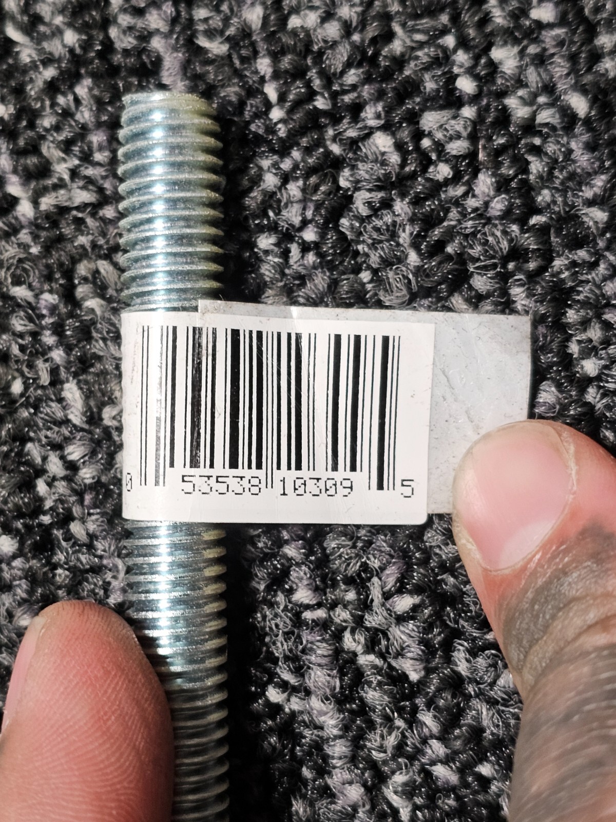 (QTY 5) Hillman 11018 Steelworks 3/8” x 3 Ft. Steel Threaded Rod