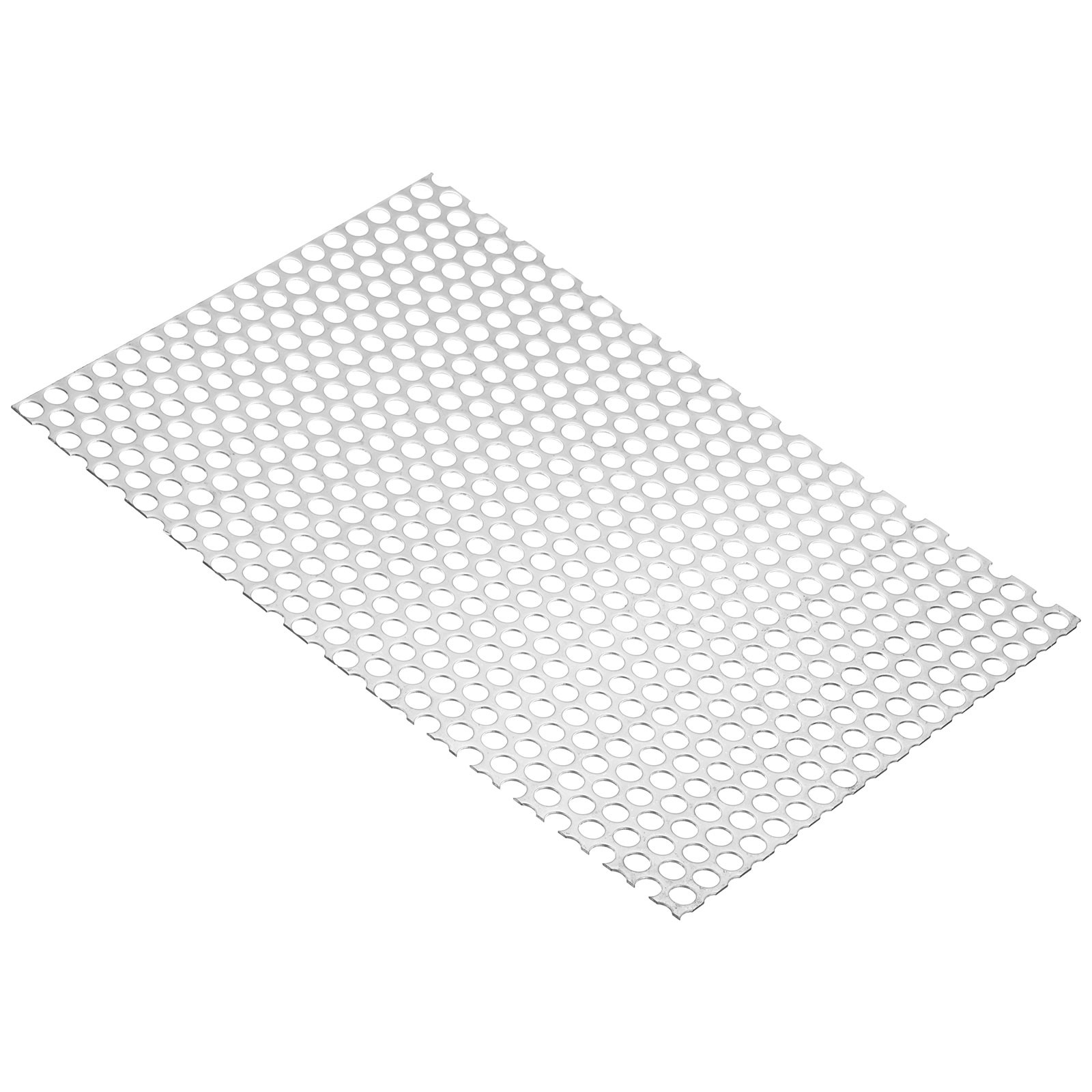 11.8″ L x 7.9″ W Perforated Metal Sheets, 16Ga 0.31″ Hole 304 Stainless Steel