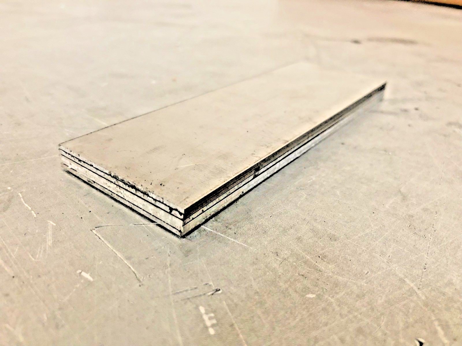 2 Pieces – Titanium Plate 6AL4V 1″ x 6″ x .071″