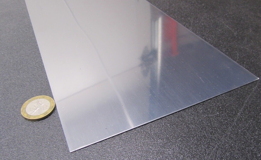 301 Stainless Steel Sheet Shim, .031″ (+/-.0015″) x 6.0″ Width x 1 Foot Length