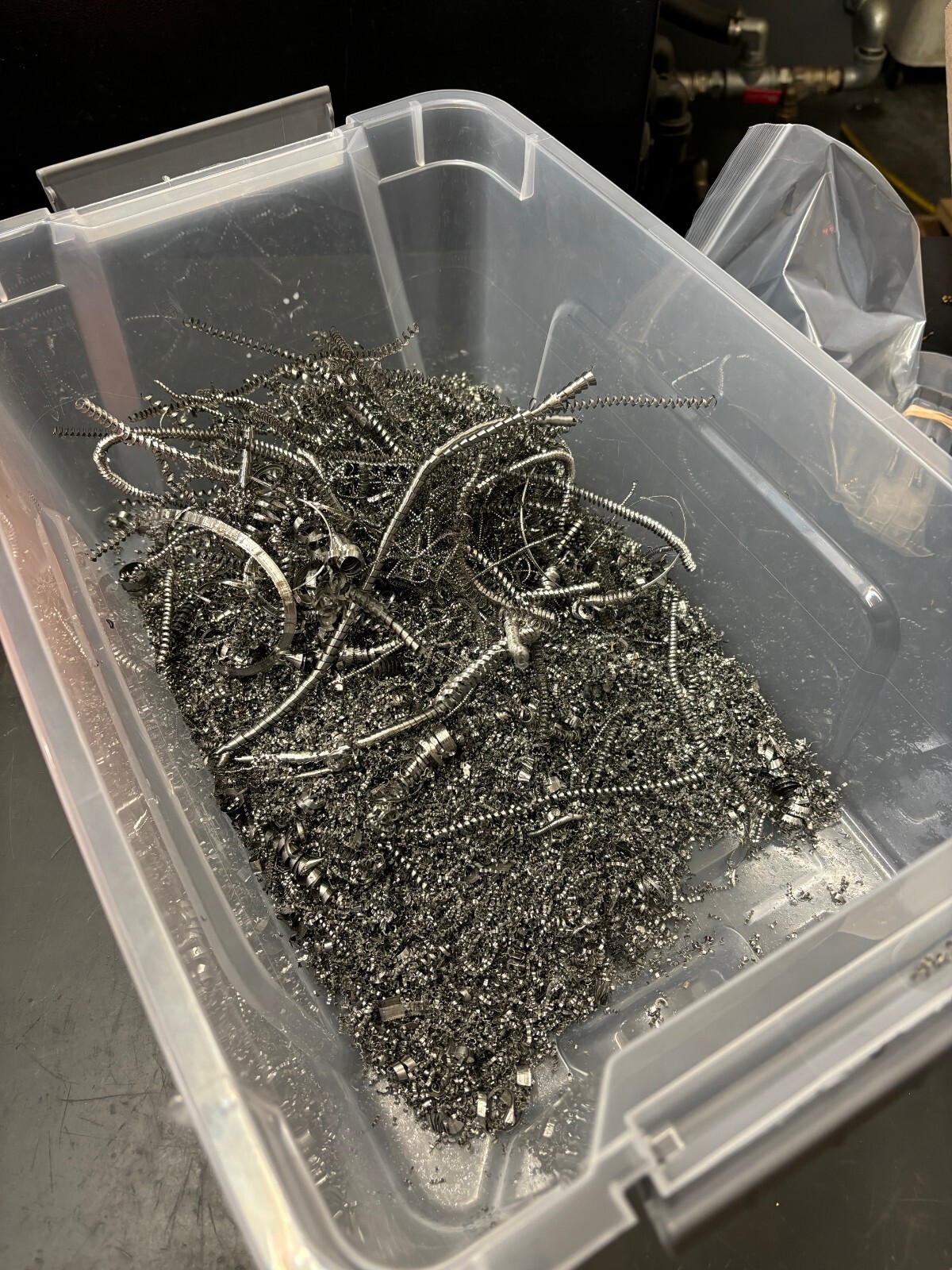 14 oz. of Titanium – Chips, Shred, Turnings, Science Orgonite Art