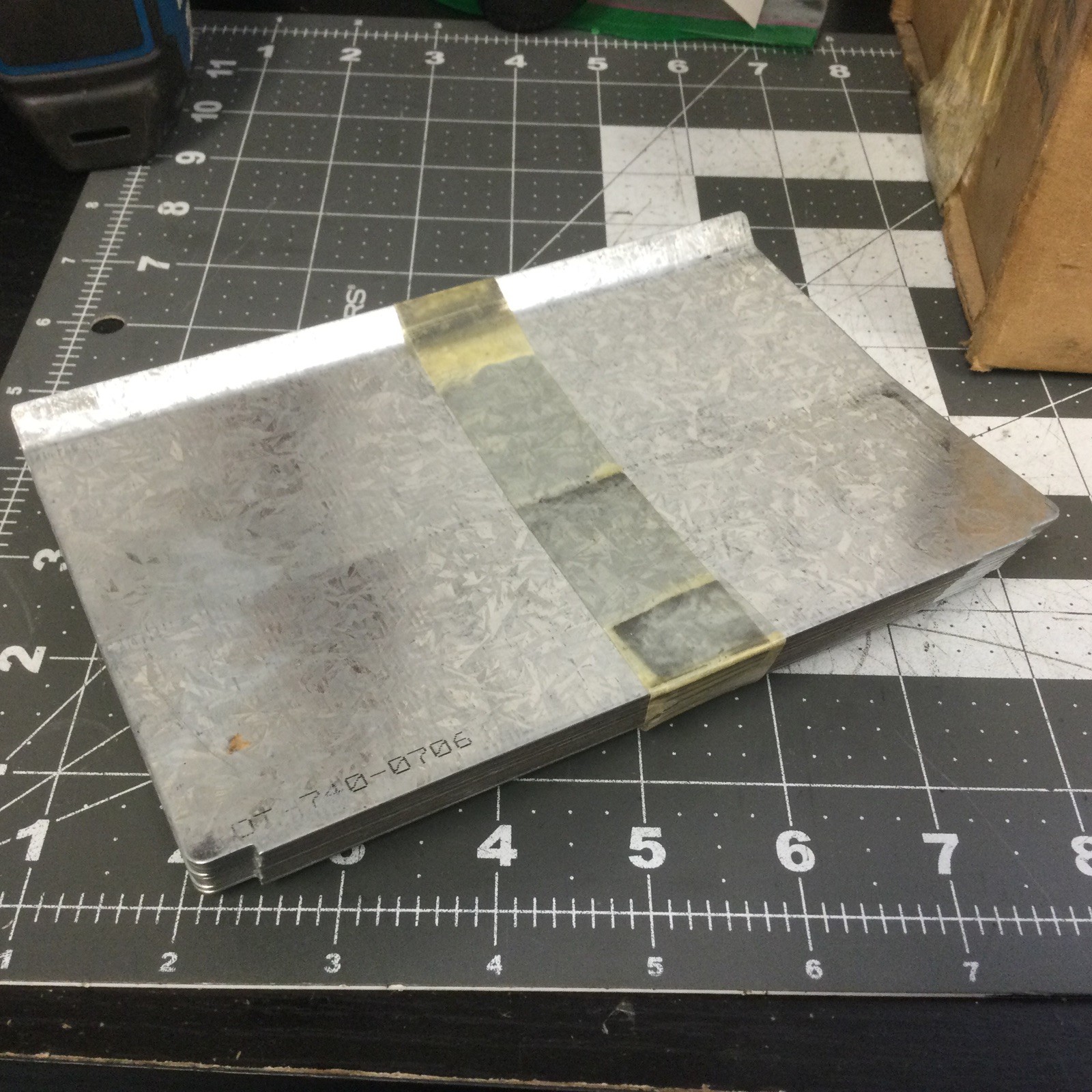 (Lot Of 24) 6-5/8″x4-1/2″ Steel Plate (LPW12L)