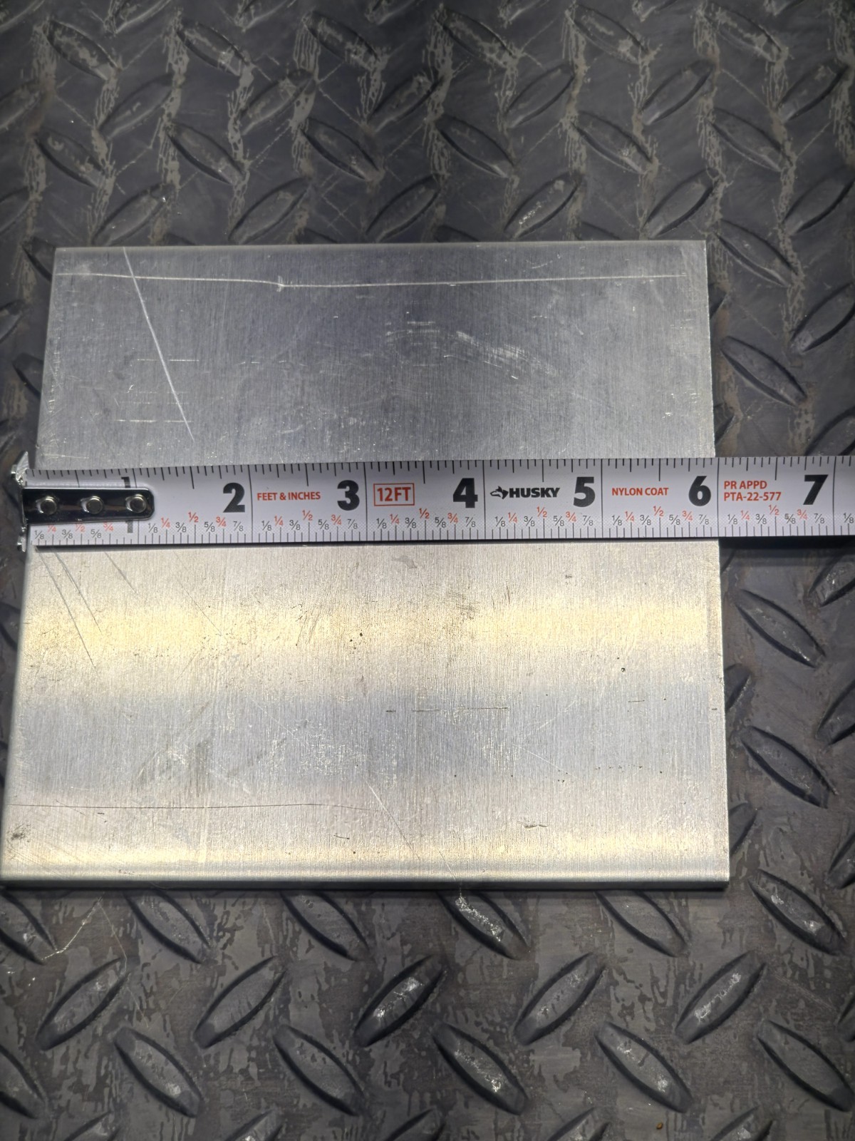 4pc 5052 Aluminum Plate 1/4″(0.25″) x 6″ x 6″ – Flat Sheet Stock – Remnant/Drops