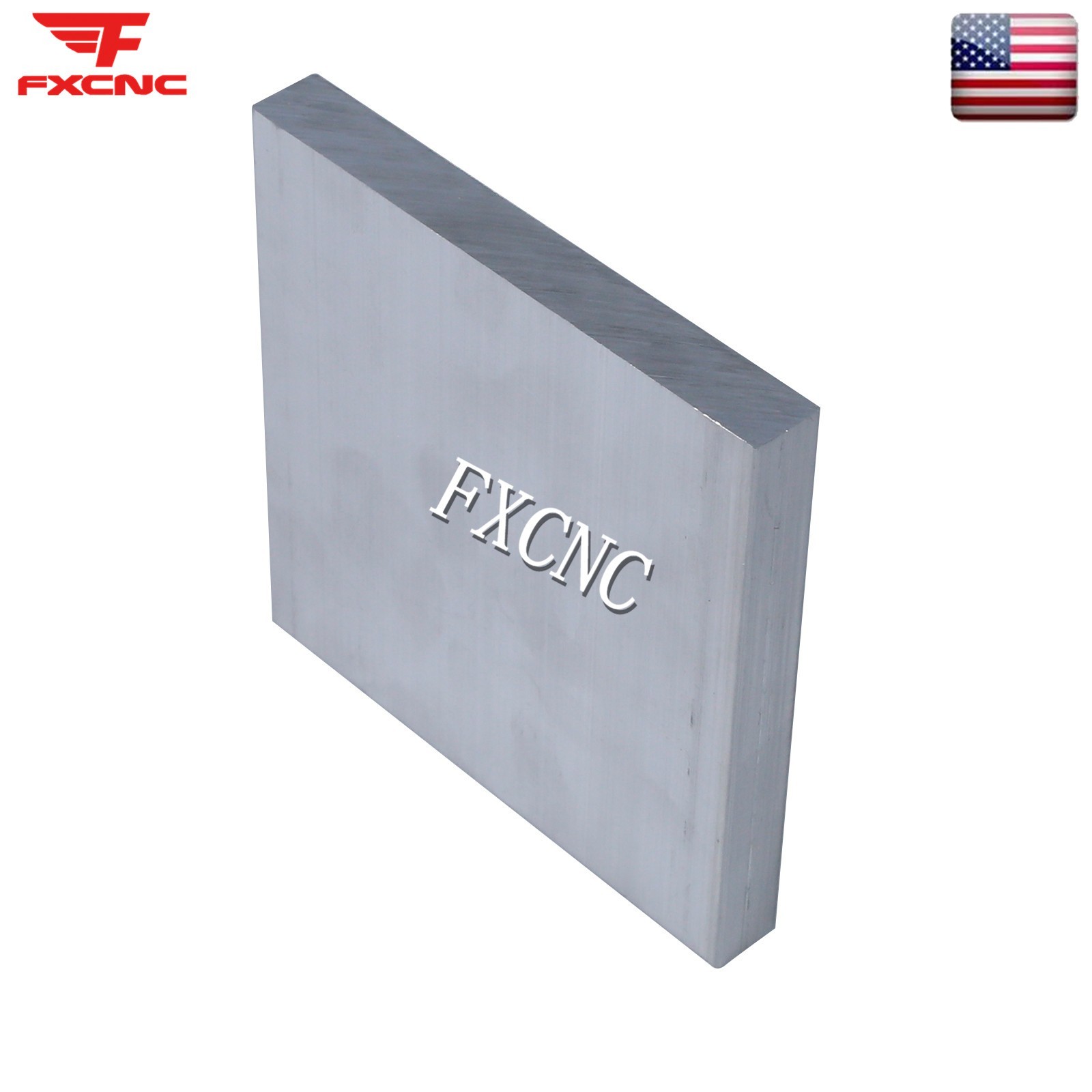 6061 Aluminum Flat Plate Sheet Metal DIY Long 100mm Wide 100mm Thick 12mm