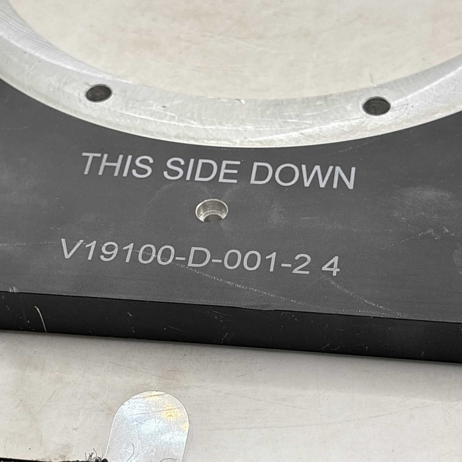 Industrial Stainless Steel Plate 12x12x1/2 Inches For Parts, Art, Or Other As Is