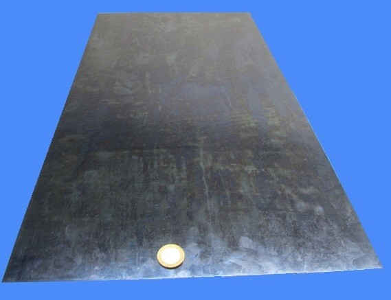 1095 Full Hard Spring Steel Shim 0.025″ Thick x 12.375″ Width x 24″ Length