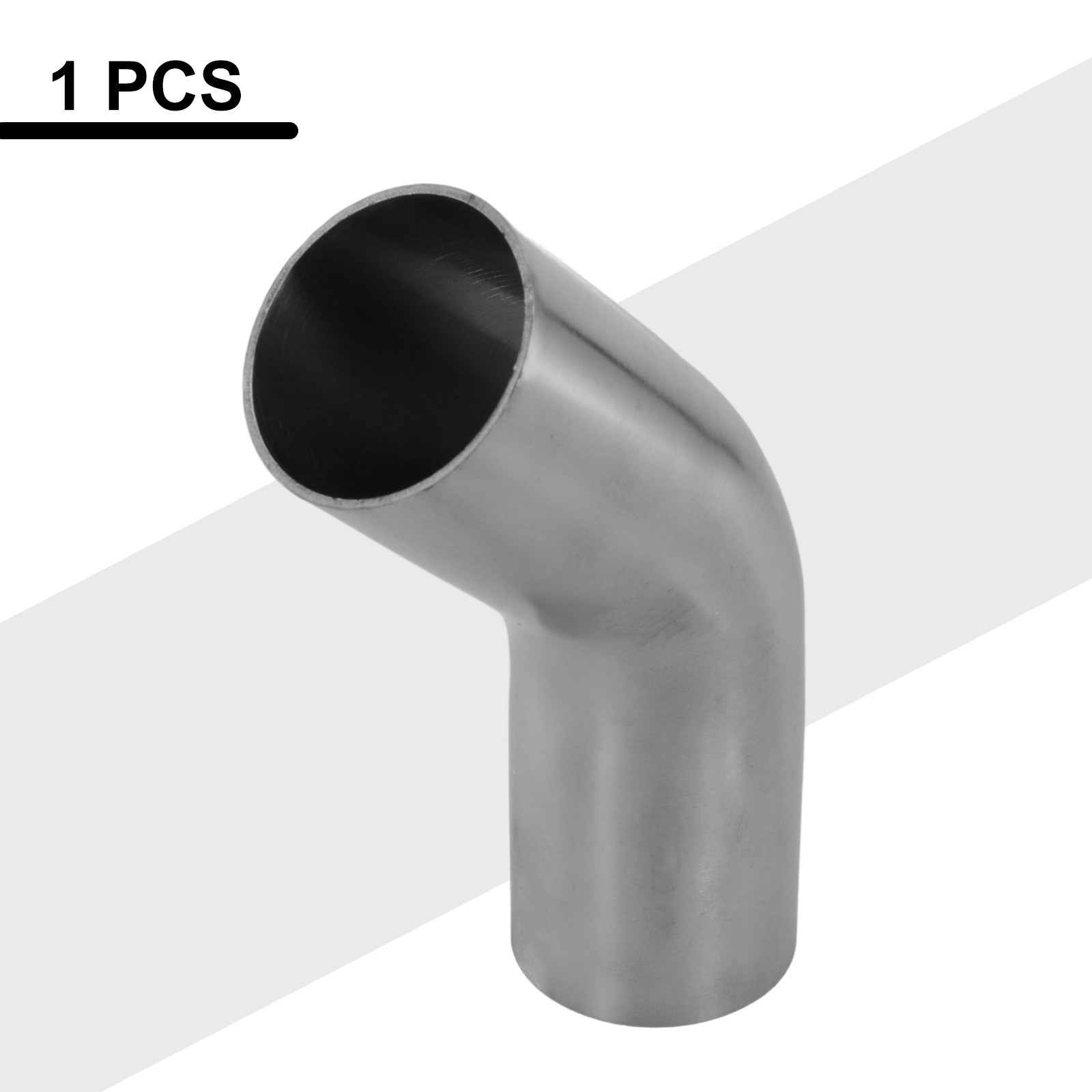 Degree Bend Exhaust Pipe Polished Various S Available Features Fitting