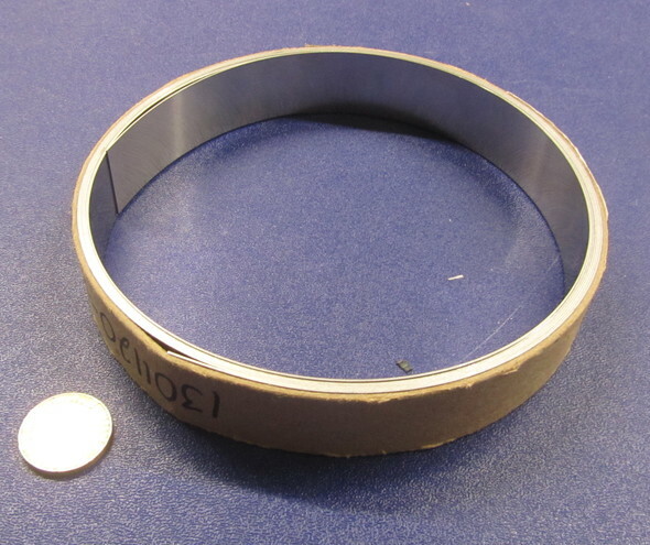 301 Stainless Steel Sheet Shim, .020″ (+/-.0010″) x 1.0″ Width x 10 Foot Length