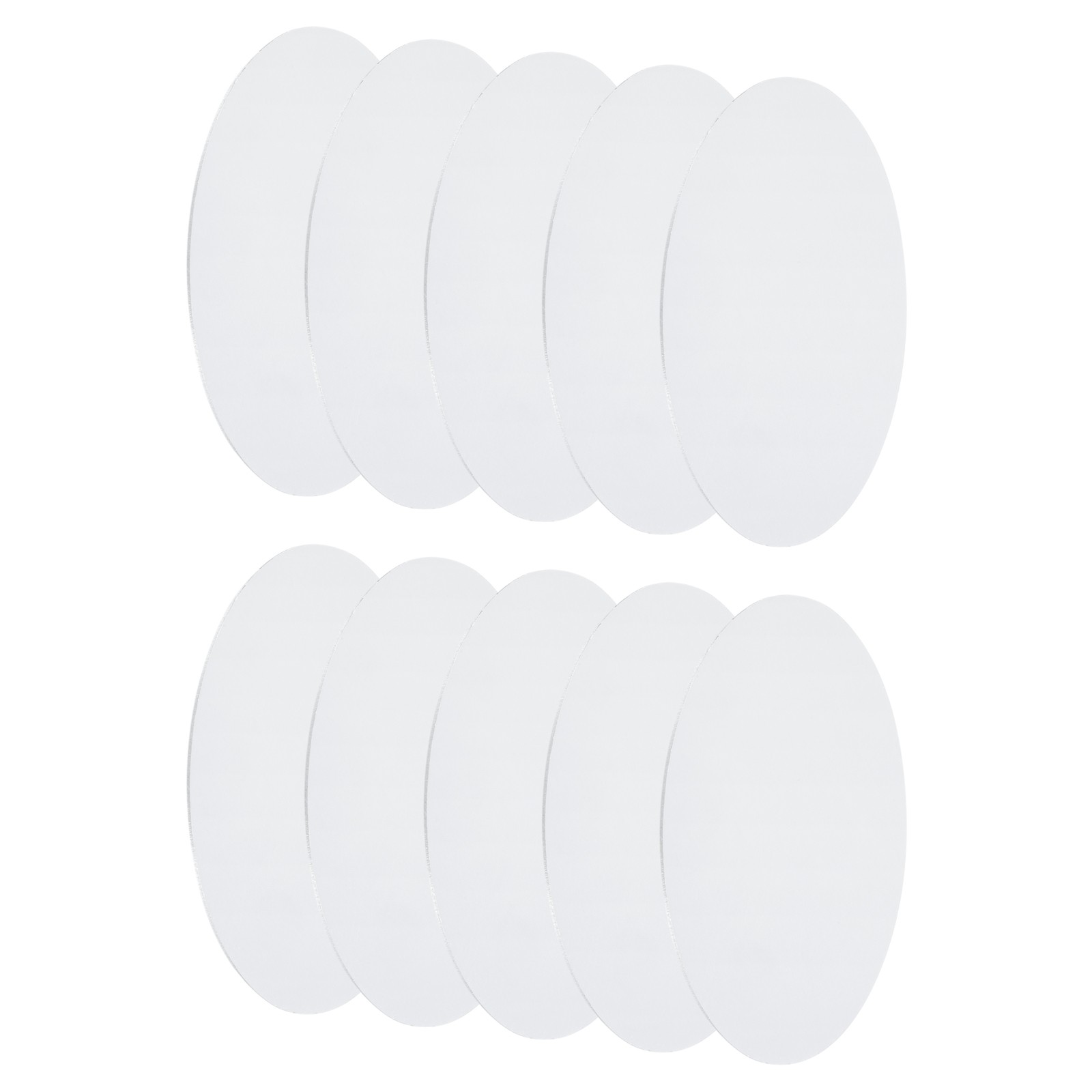 10Pcs Aluminum Disc, 4″(100mm) Dia 0.02″(0.5mm) Thick Round 1060 Aluminum Sheets