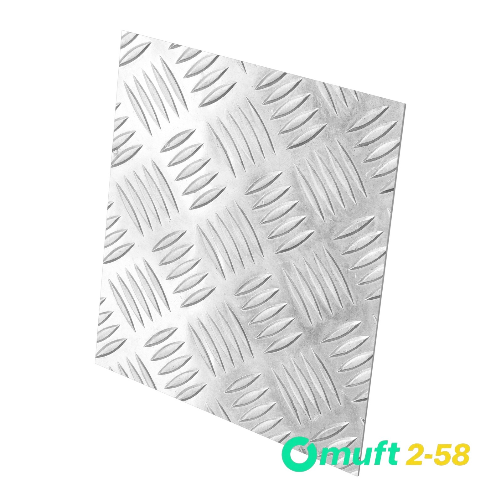 12×12 Inch Thick Aluminum Diamond Plate Sheet for DIY & Repair