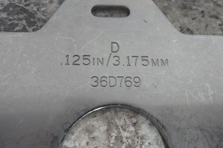 Brand Name 36D706 260 Pc 5 In Shim Length/Width Slotted Shim Assortment