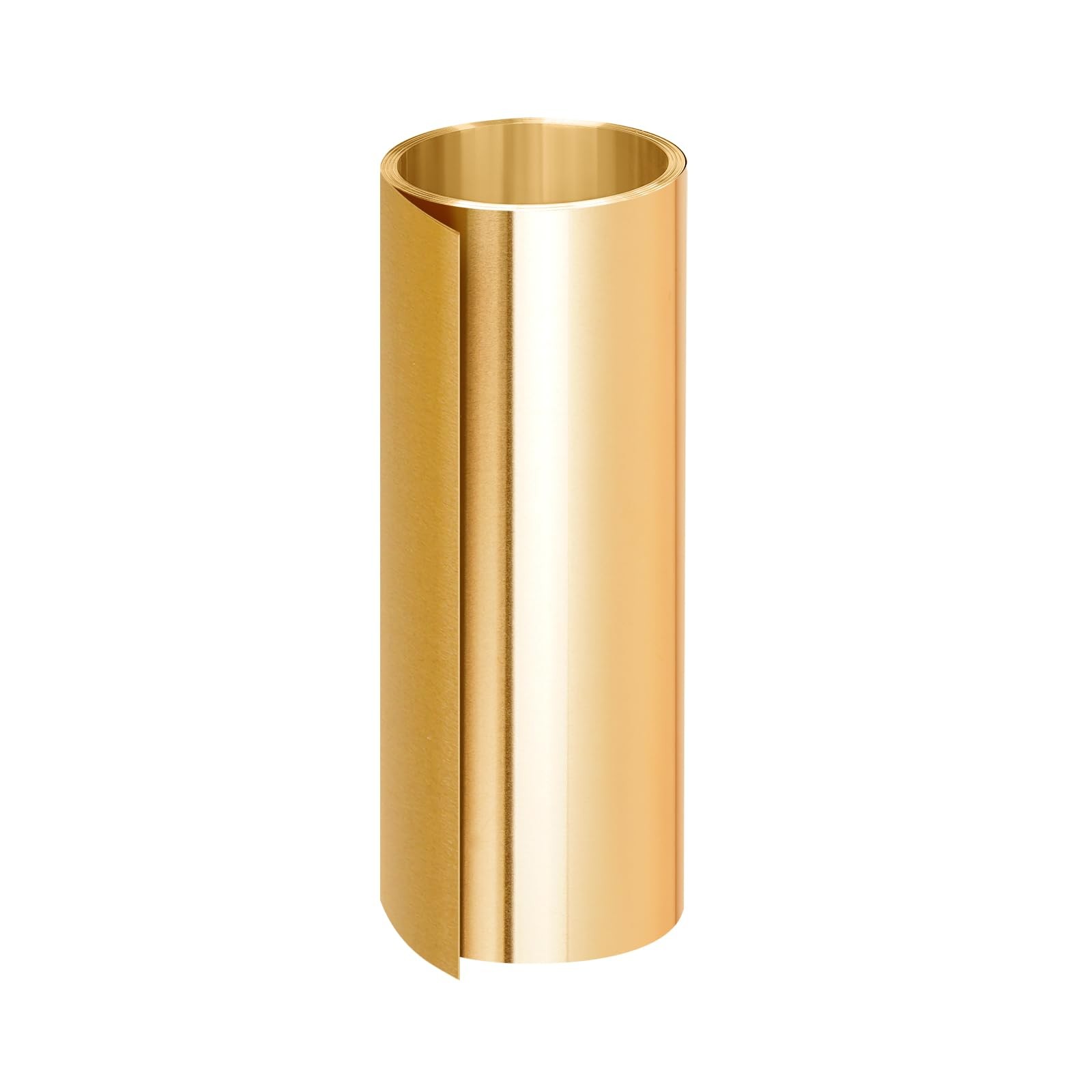 Brass Sheet Coil Metal Foil Flashing House Repair DIY Projects 4in x 5Ft 0.1mm