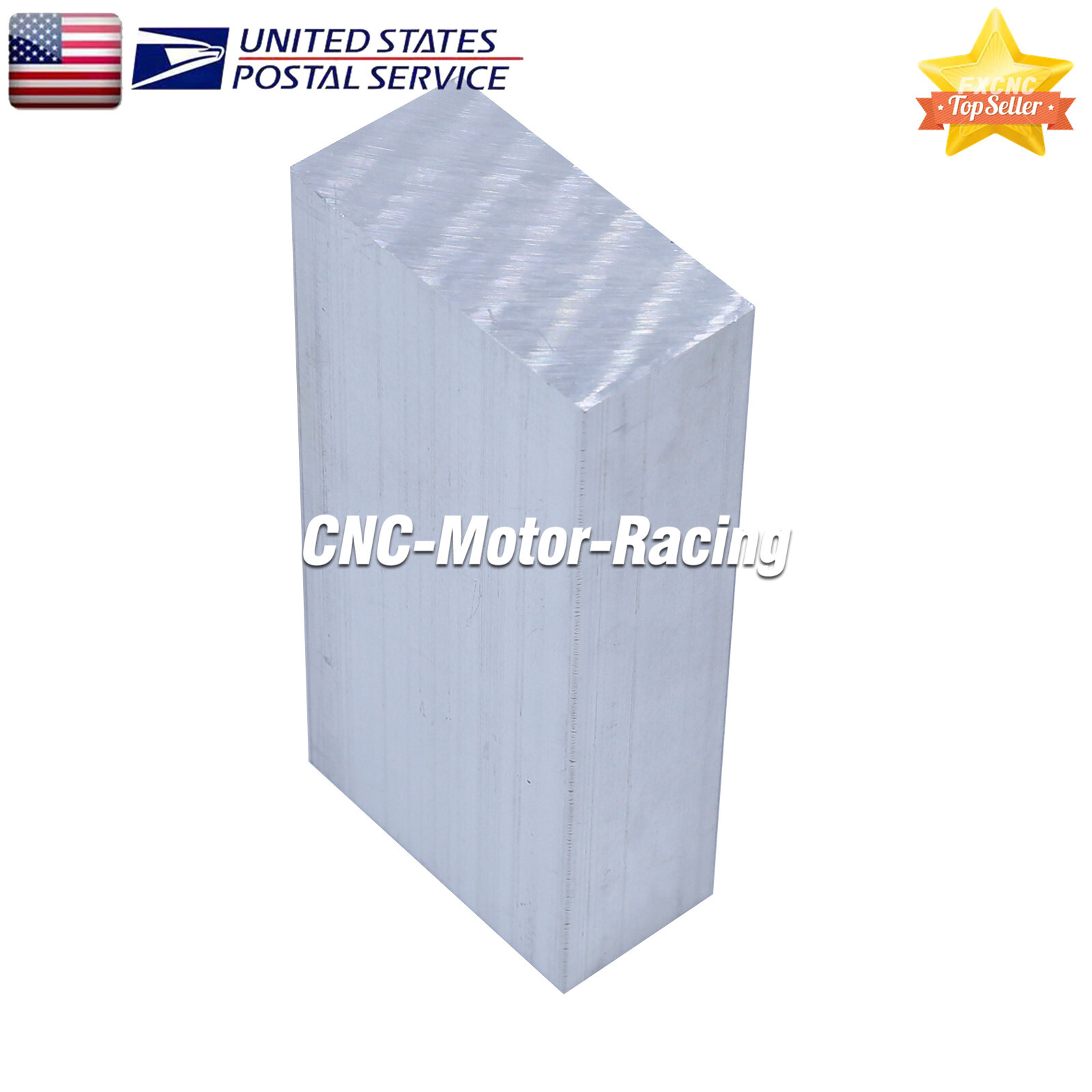 Aluminum Raw Material Flat Plate Sheet Long 100mm/3.94inch Thick 25mm/0.98″ USA