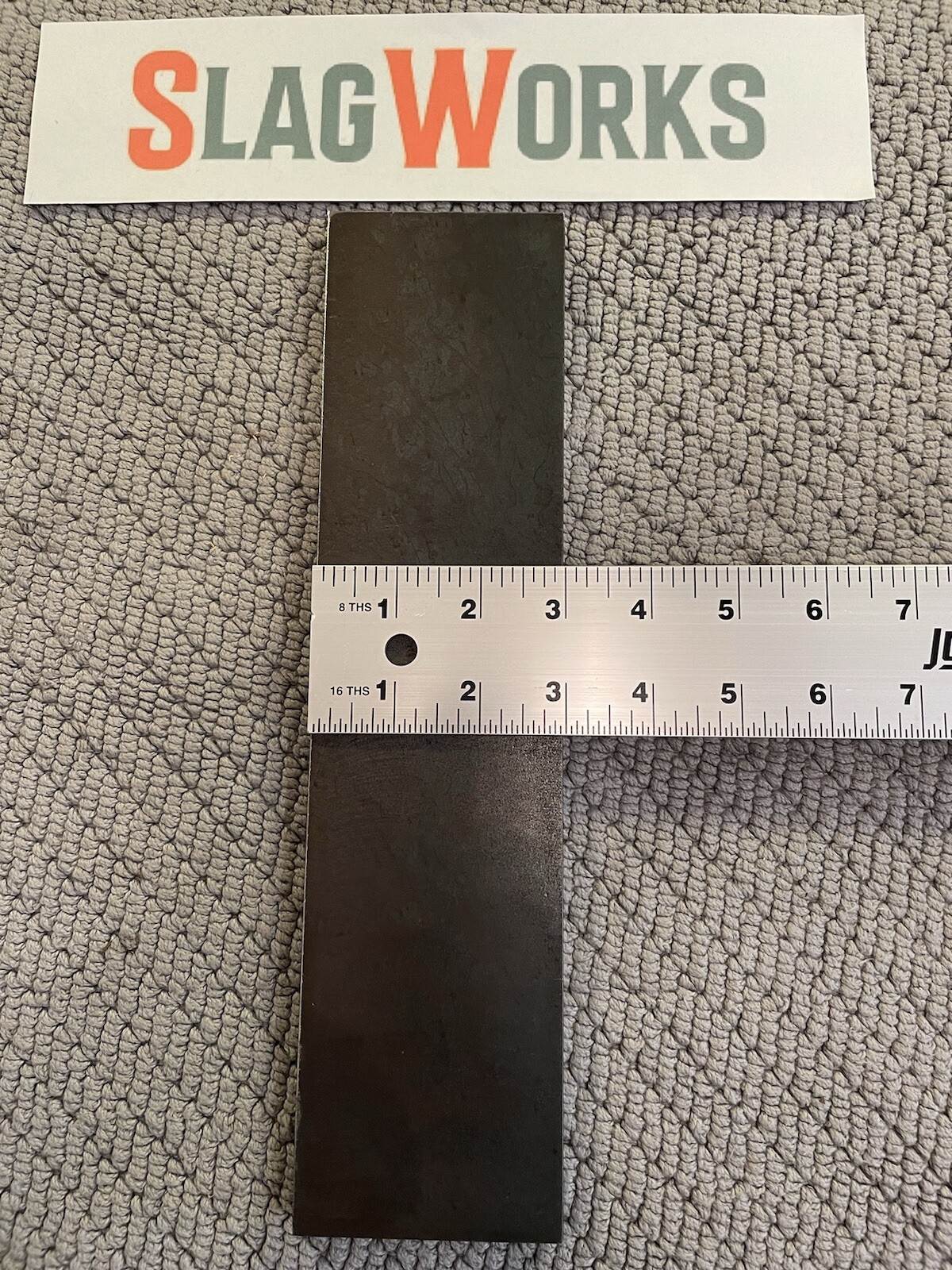 1/8x3x12 inch steel plate 3”x12” A36 Hot Roll Flat .125″ Thick