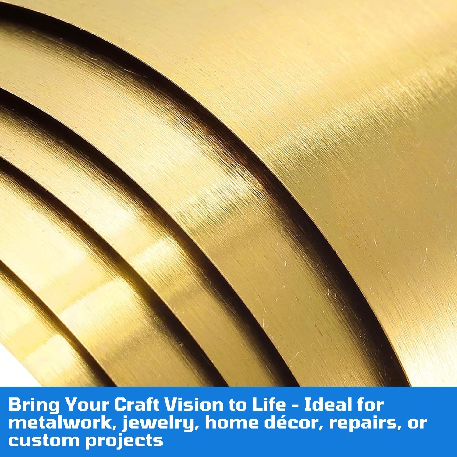 Brass Sheet Roll 0.3mm Thick x 50mm Wide x 1000mm Long Foil DIY Crafts
