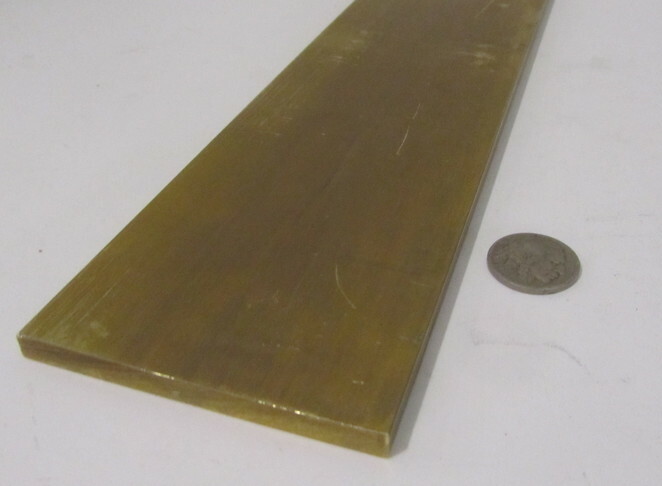 360 Brass Flat Bar 1/4″ Thick x 3.0″ Wide x 24.0″ Length