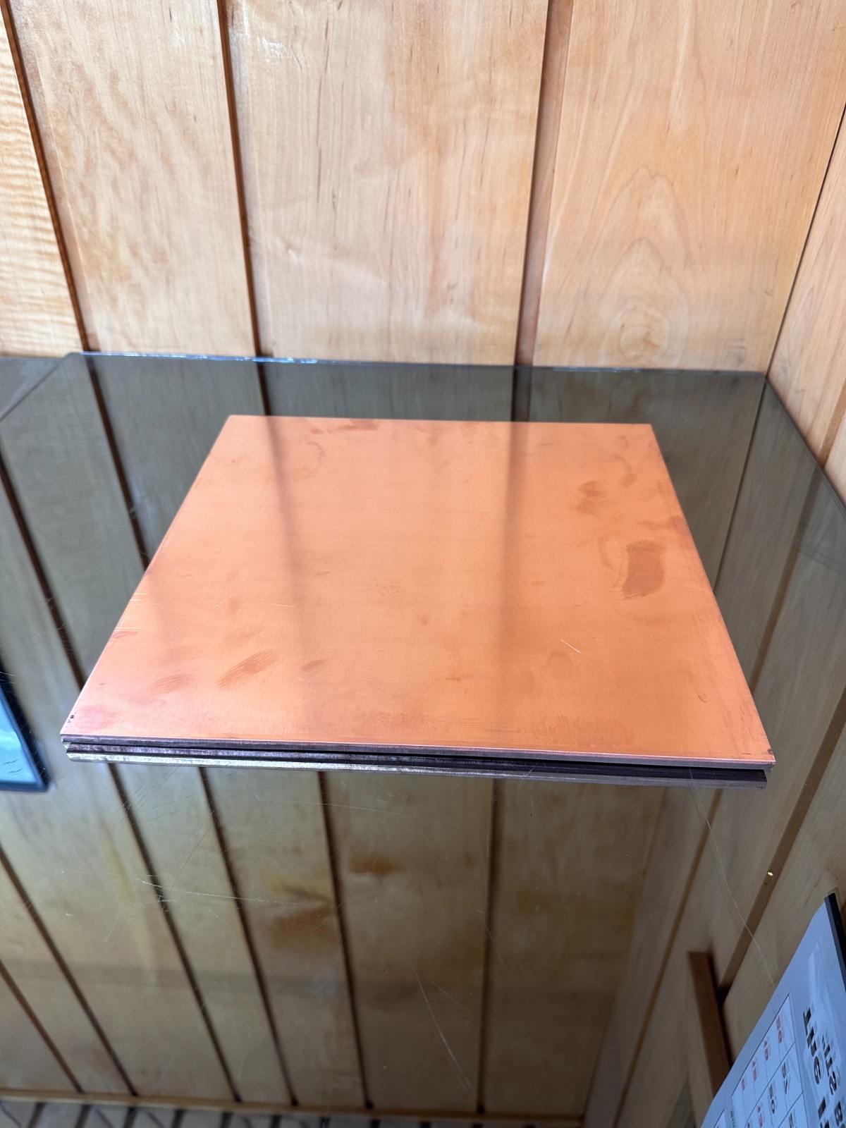 1/4″ COPPER SHEET PLATE 12″x12″ .25″ THICK 110 ALLOY*CUSTOM CUT SIZES AVAILABLE*
