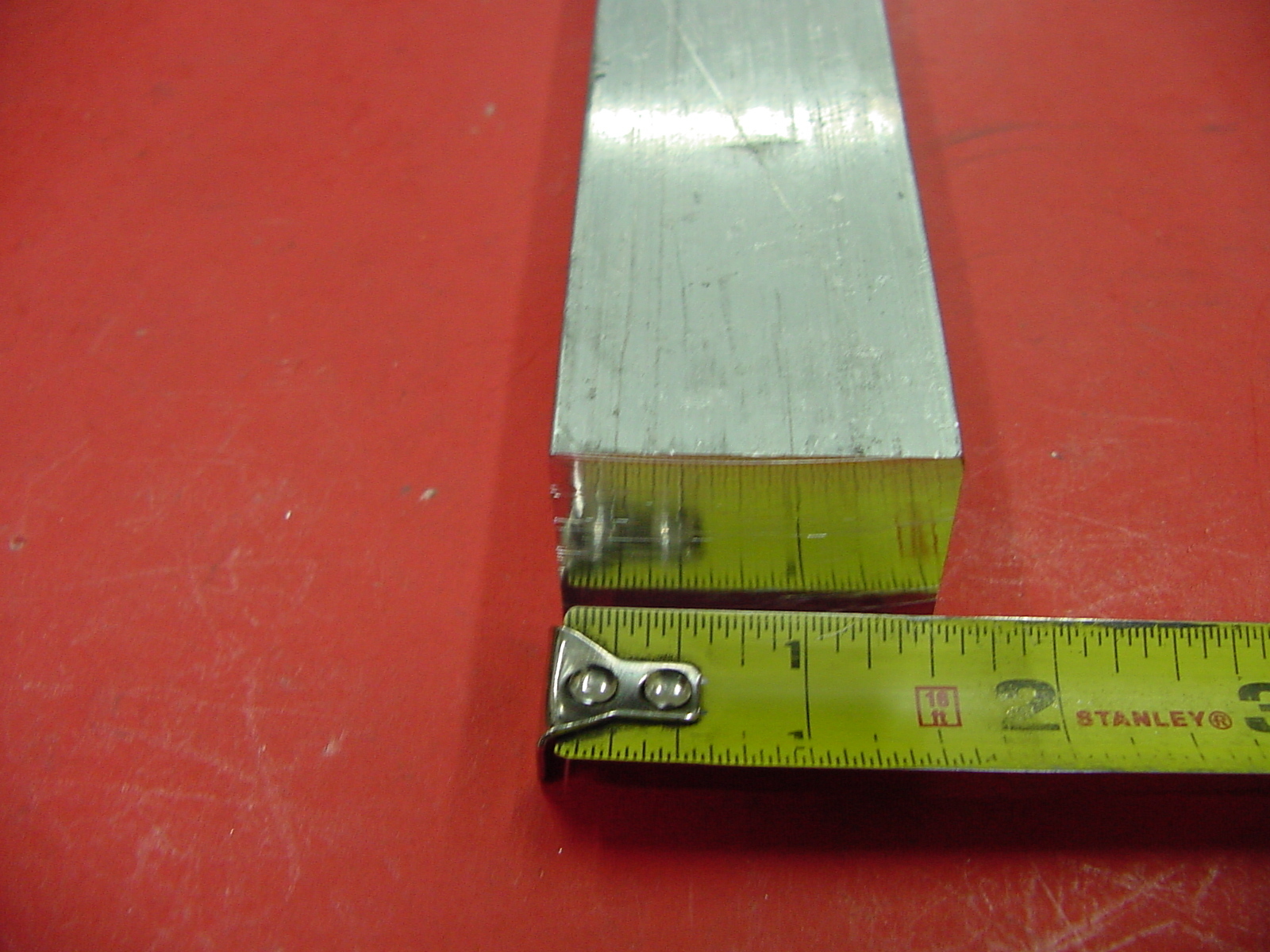 1-1/4″x 1-1/2″ ALUMINUM 6061 FLAT BAR 12″ long T6511 Solid Extruded Mill Stock