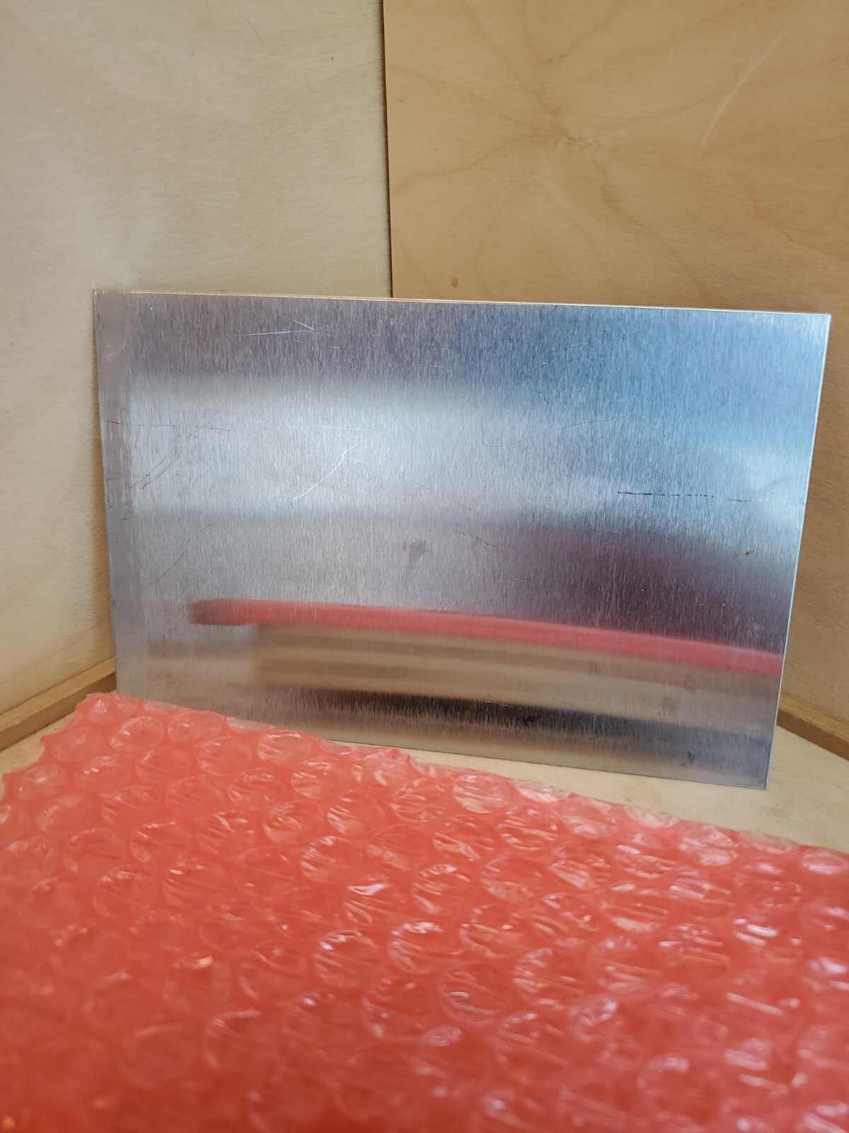 stainless steel sheet 1 piece 22 gage 6″ x 4″+- metal plate 430 welding tig mig