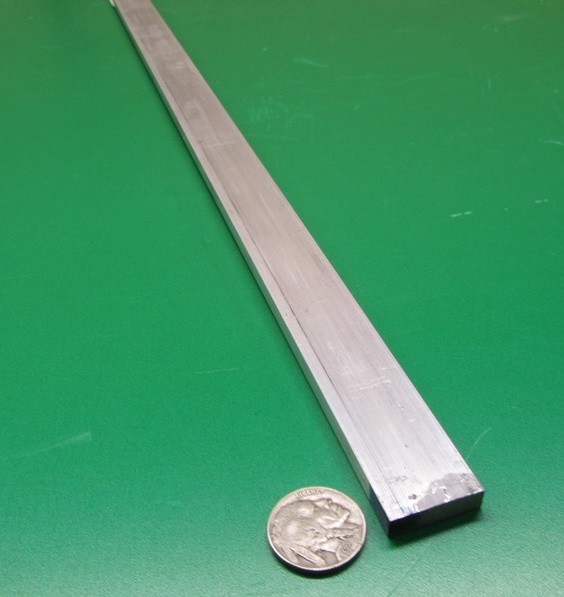 6061 T651 Aluminum Bar, 1/4″ (.250″) Thick x 3/4″ Wide x 60″ Length