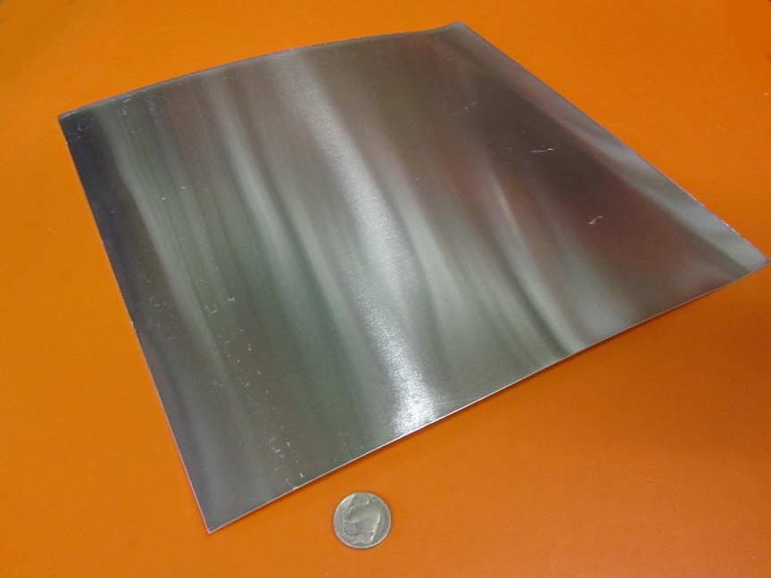 1100 Aluminum Sheet Softened (O) .032″ (1/32″) Thick x 12.0″ Wide x 12.0″ Long