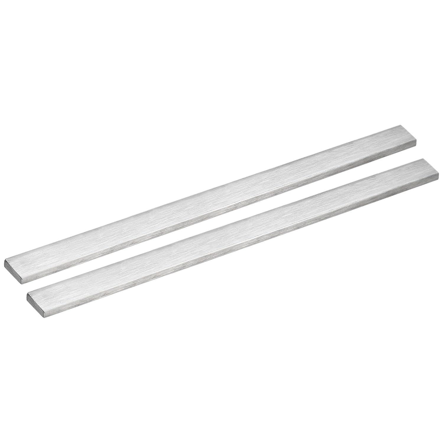 uxcell 316L Stainless Steel Flat Bar, 1/8″ Thickness 1/8 x 25/32 x 12, Silver