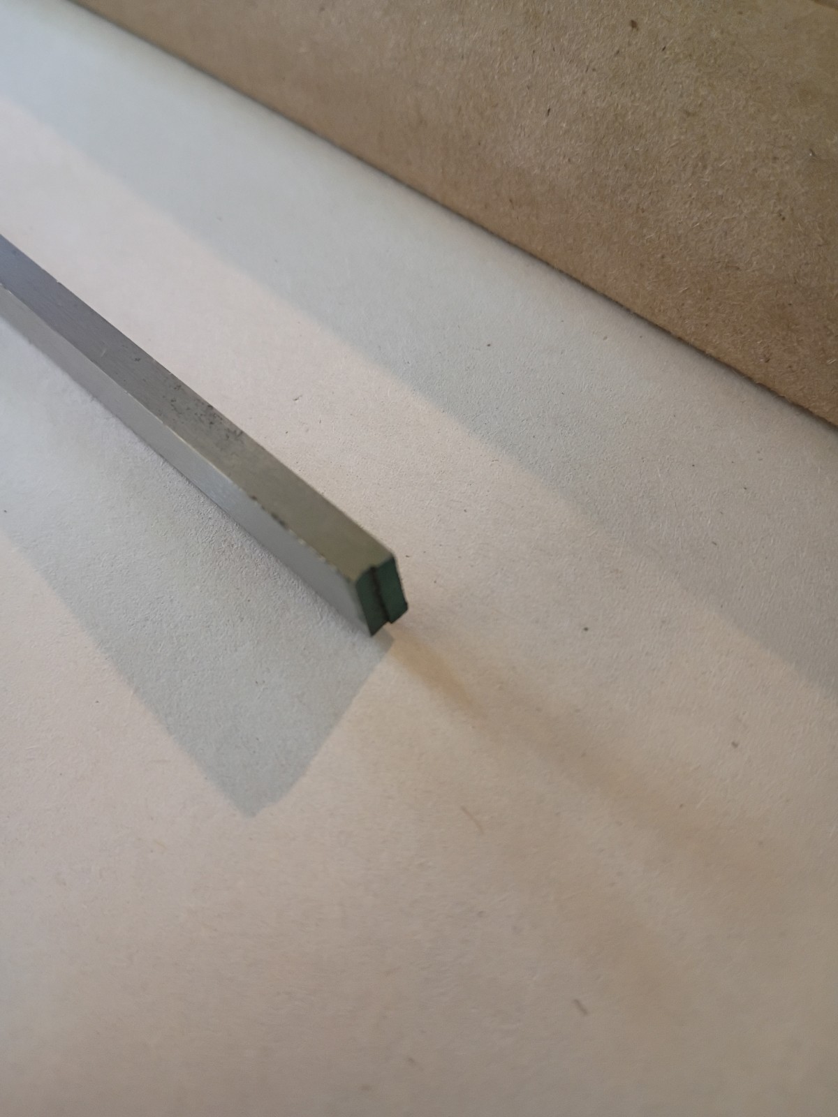 0.156″ x 0.375″ x 36″, A2 Tool Steel, Flat Ground 5/32″ x 3/8″