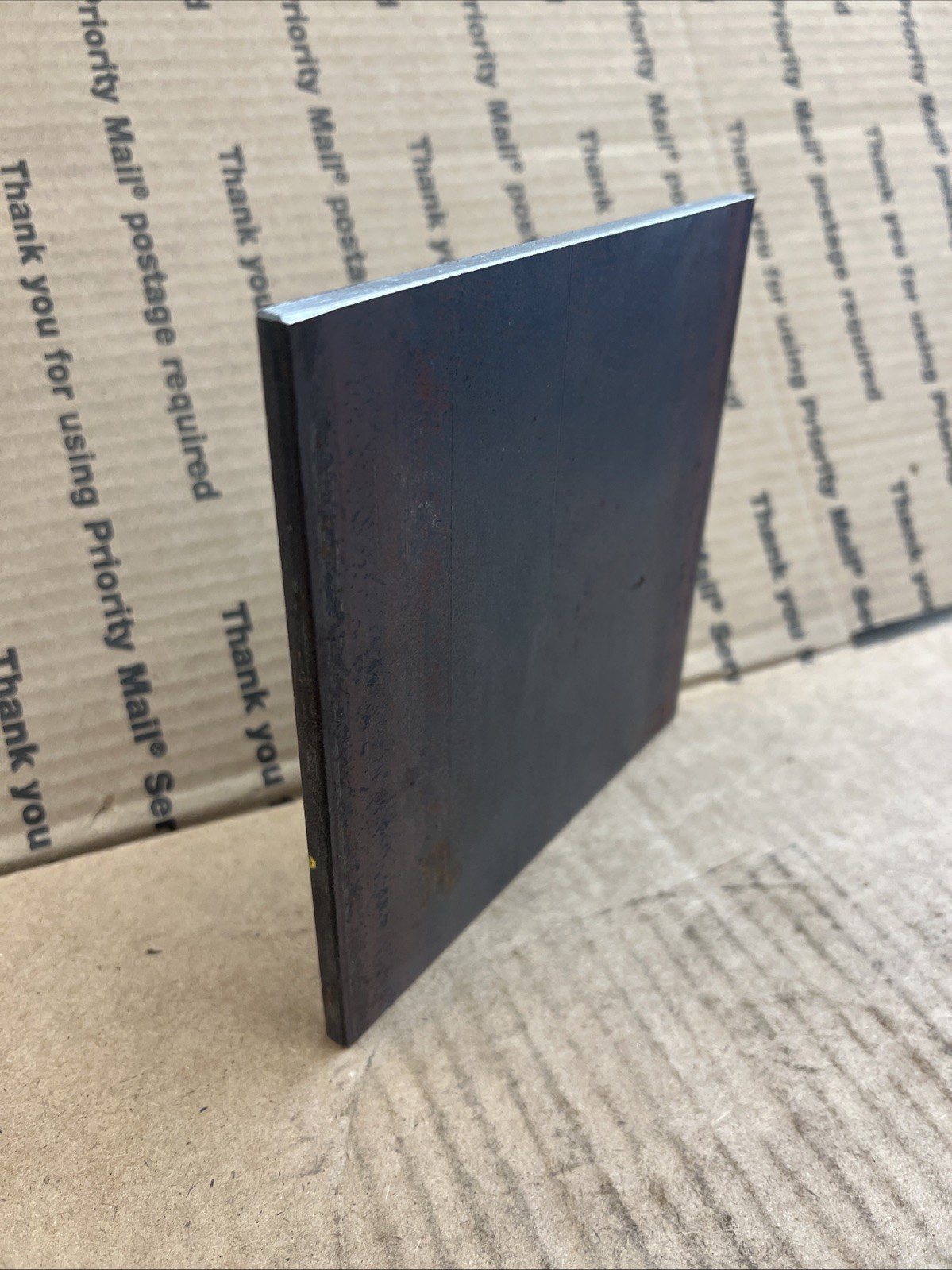 1/4 x 6 x 6 inch steel plate 6”x6” A36 Hot Roll Flat .25″ Thick
