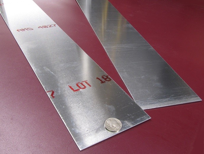 6061 T6 Aluminum Bar .063″ (1/16″) Thick x 4.0″ Wide x 48″ Length, 2 Pc
