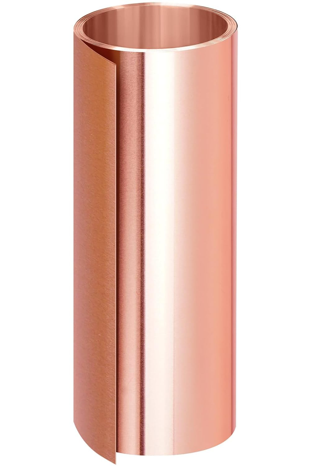 Copper Foil Sheet Roll 6in x 5Ft Copper Sheet 0.05mm Copper Flashing for Hous…