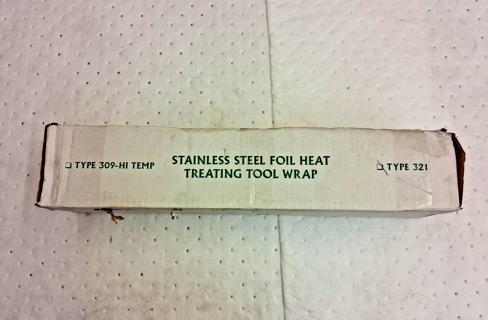 Maudlin Products 321 Stainless Steel Tool Wrap 20″ W 12Ft L SSFW321-20-12