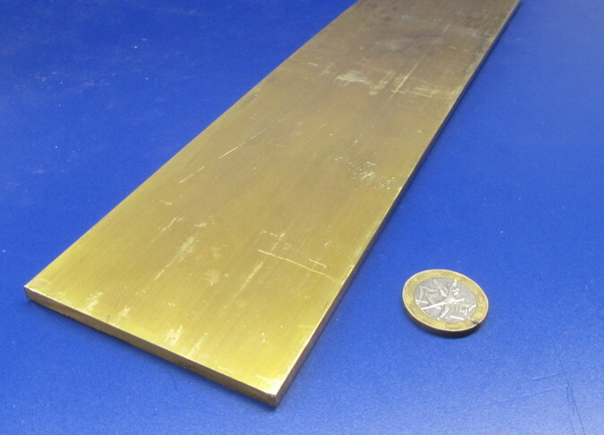 360 Brass Flat Bar 3/16″ Thick x 3.0″ Wide x 60.0″ Length