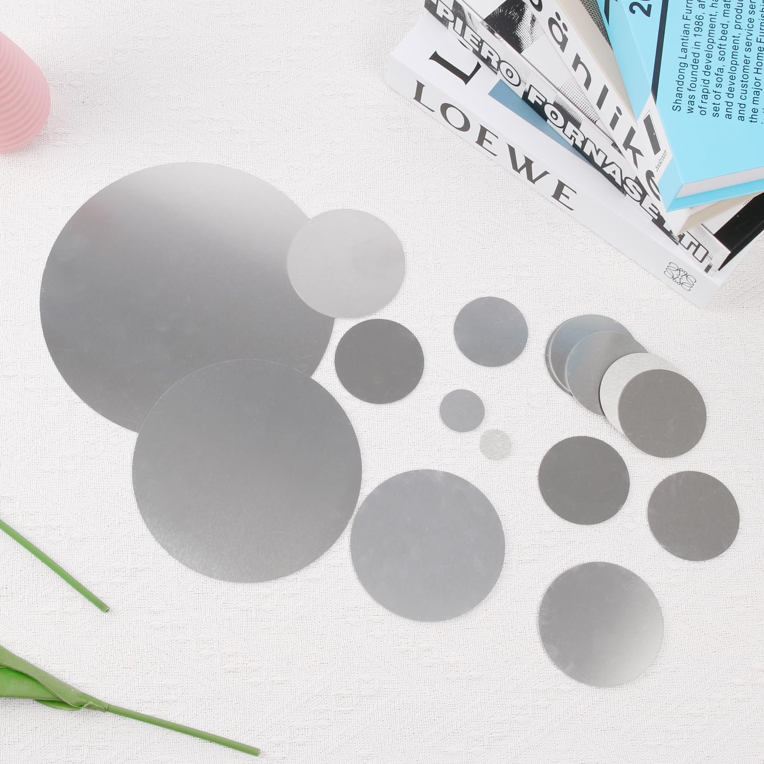 2Pcs Aluminum Disc, Diameter 7.8 200mm Thickness 0.061.5mm Round Aluminum Pla…