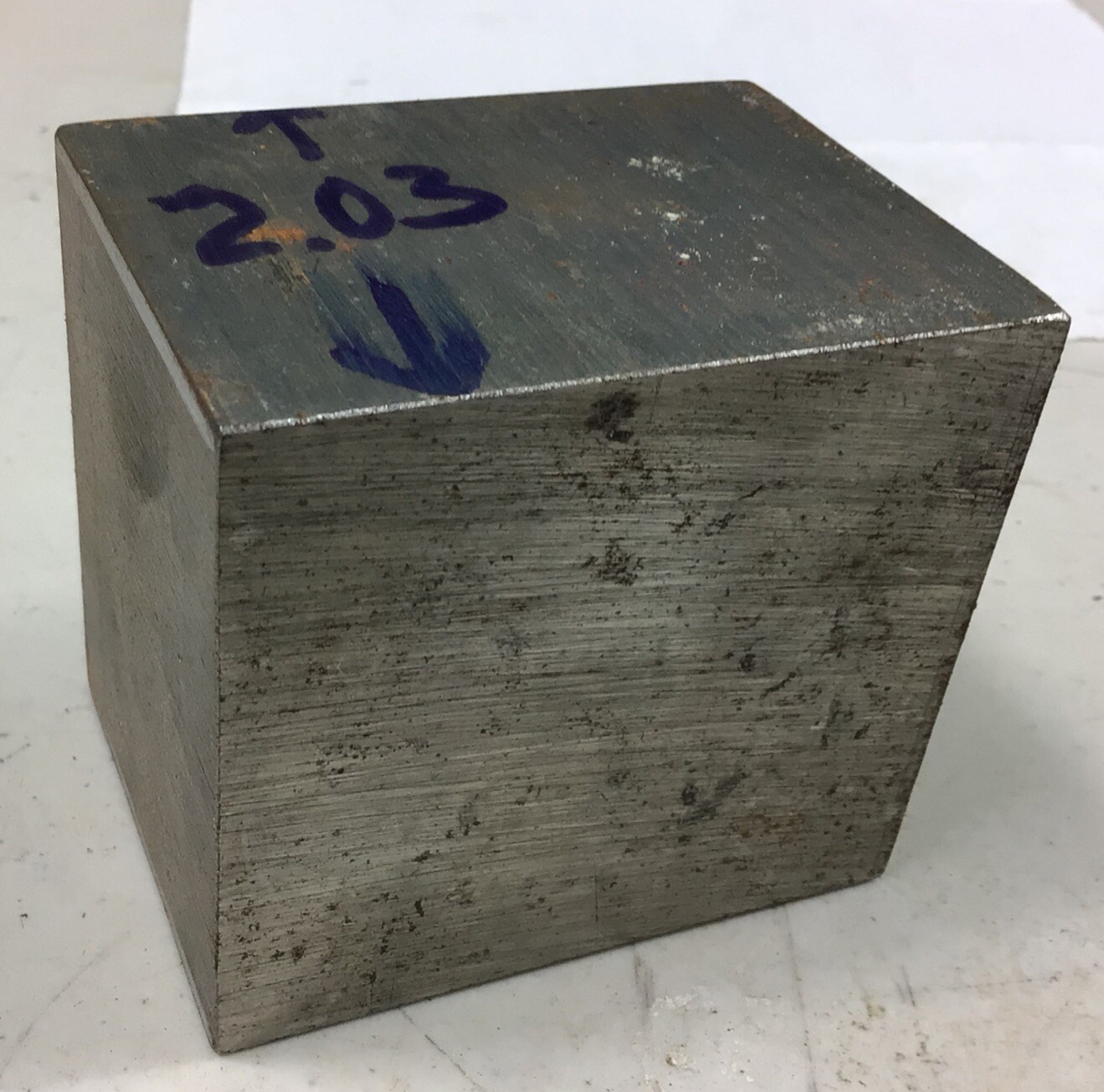 D2 Tool Steel Flat Stock, 2.03” X 2.54 X 2.75