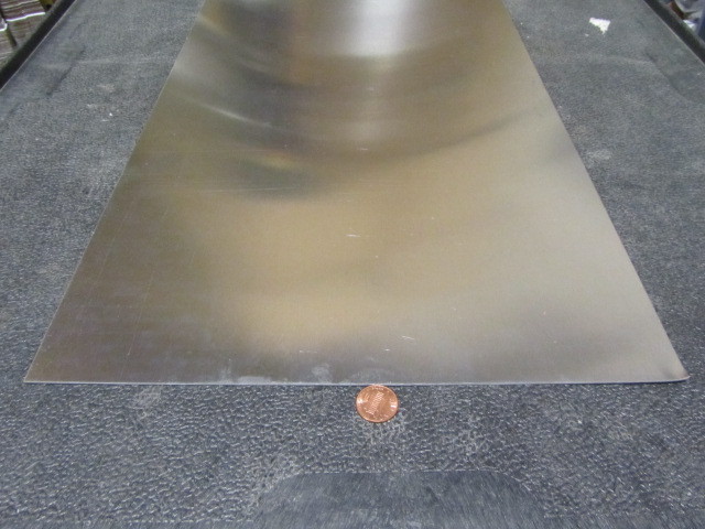 2024 Aluminum Sheet, T3, .040″ Thick x 12.0″ Width x 24.0″ Length