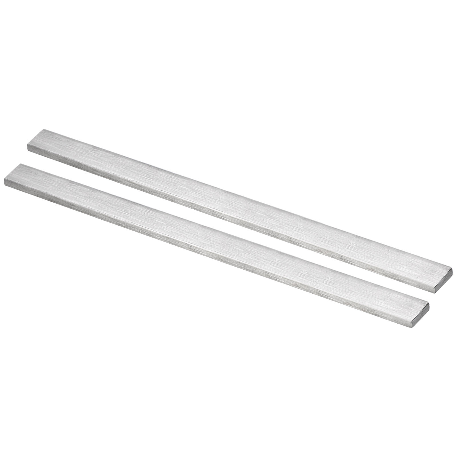 2pcs 316L Stainless Steel Flat Bar, 1/8″ Thickness 25/32″ Width 12″ Long