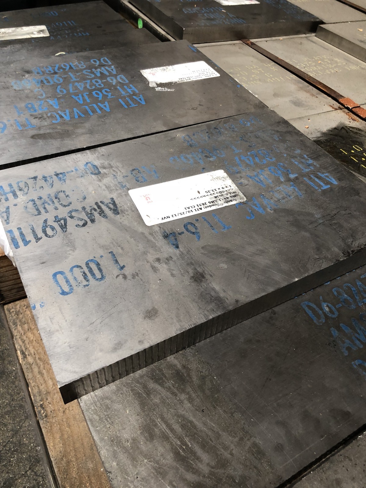 Titanium Plate 6AL4V 1″ x 9″ x 13.25″
