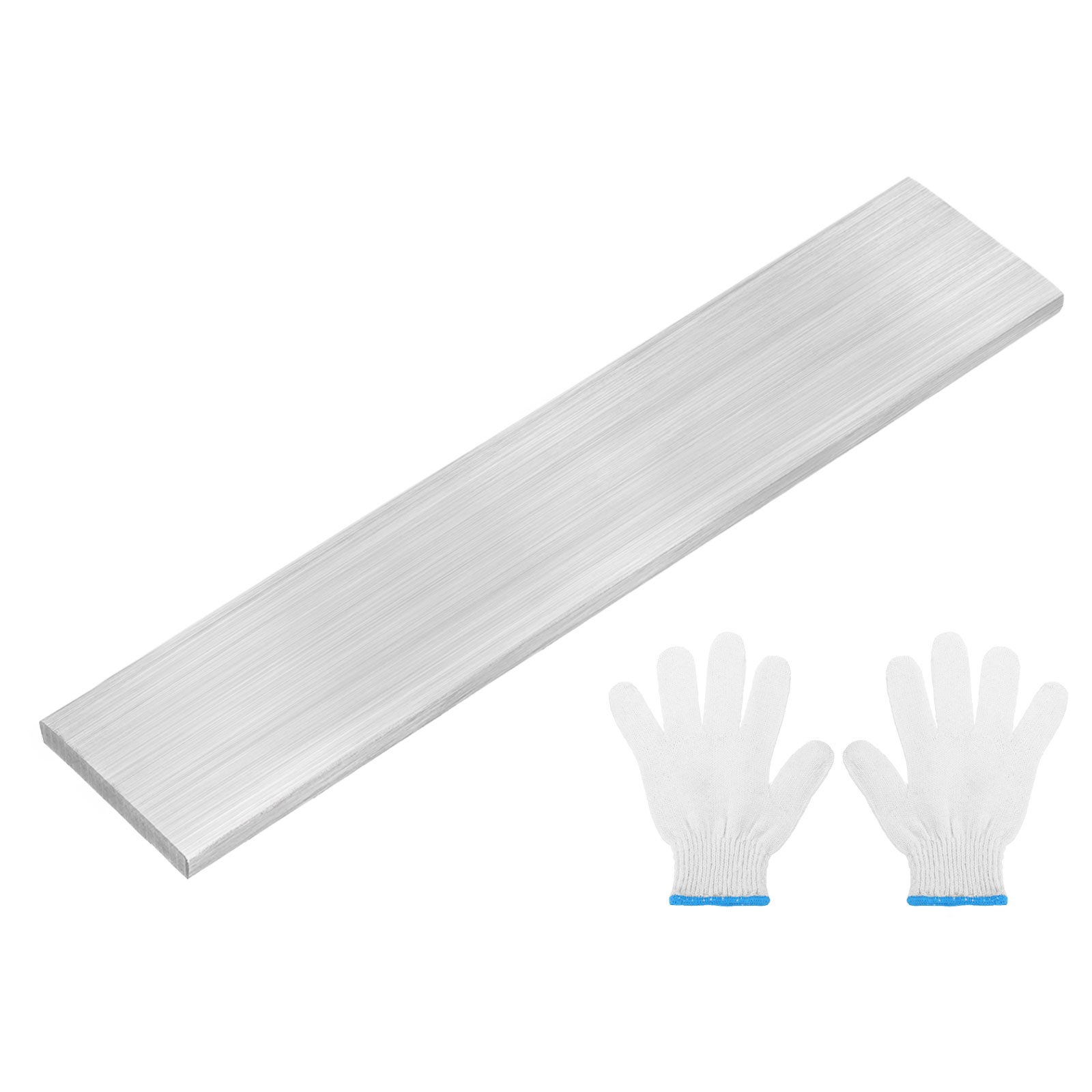 304 Stainless Steel Flat Bar 1/4″ x 1-9/16″ x 8″ Trim Strips Sheet