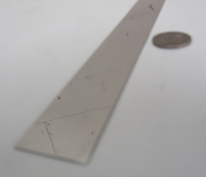 301 Stainless Steel Sheet Shim, .010″ (+/-.0007″) x 1.0 x 10 Foot Length