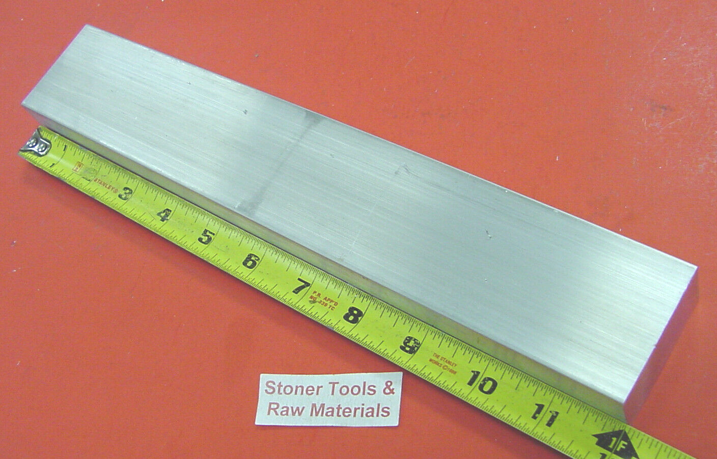 1-1/2″ X 2″ ALUMINUM 6061 FLAT BAR 12″ long Solid New Extruded Mill Stock