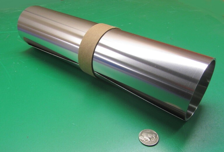 18-8 Stainless Steel Sheet, Full Hard, .015″ x 12″ x 50″