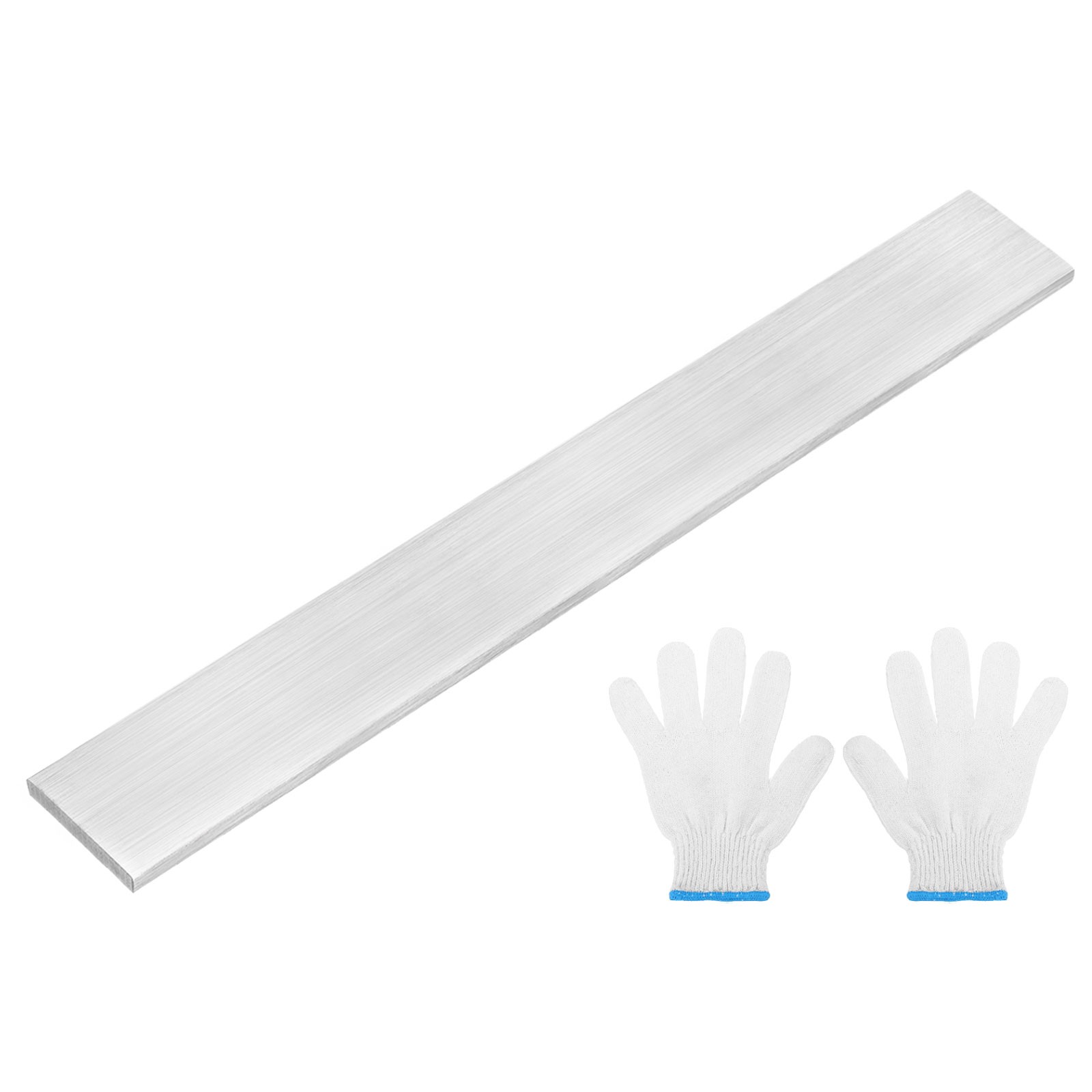 304 Stainless Steel Flat Bar 1/4″ x 1-9/16″ x 12″ Trim Strips Sheet