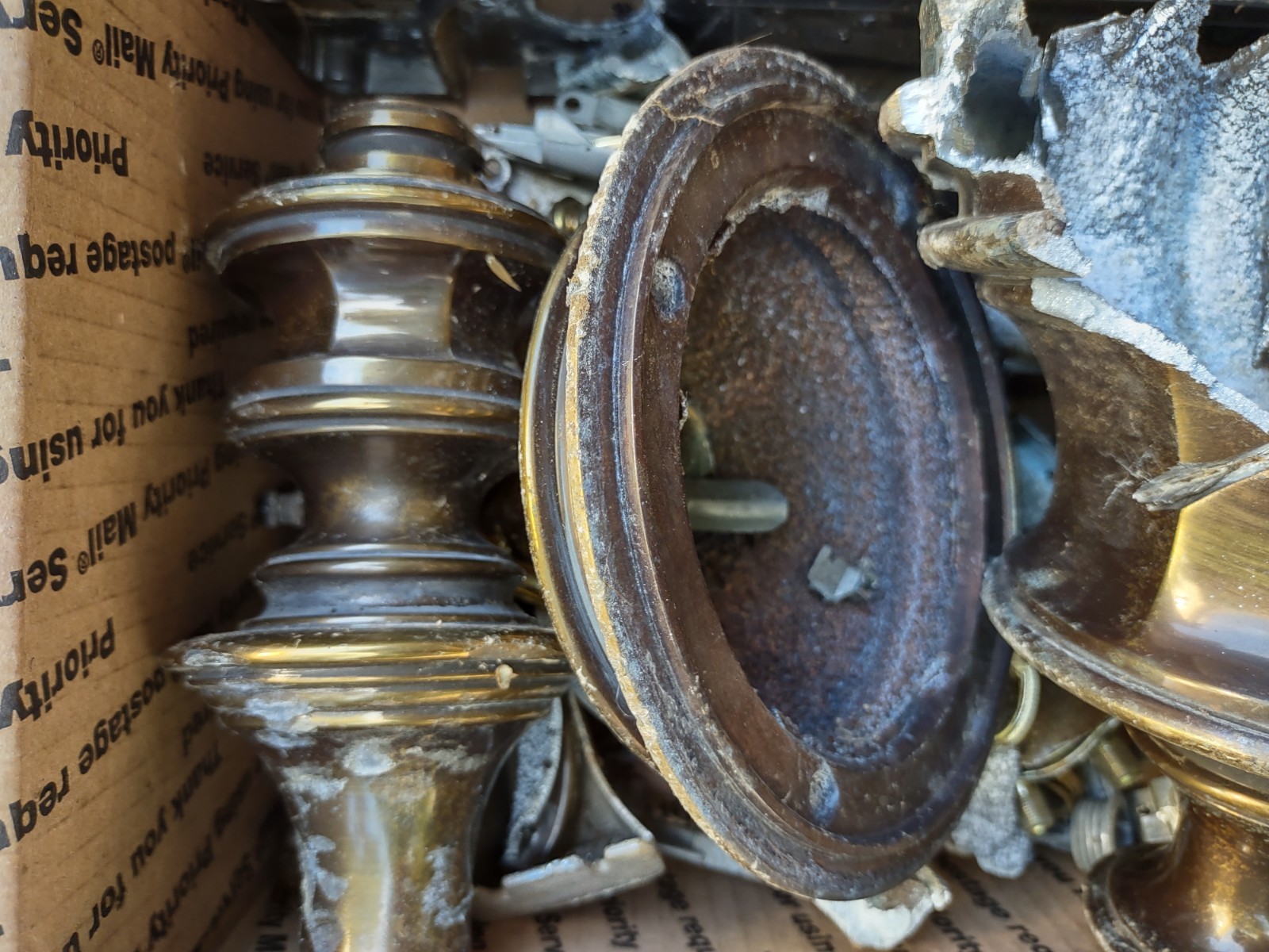 17 Pound Box Scrap Zinc – For Melting and Casting-Resource Recovery