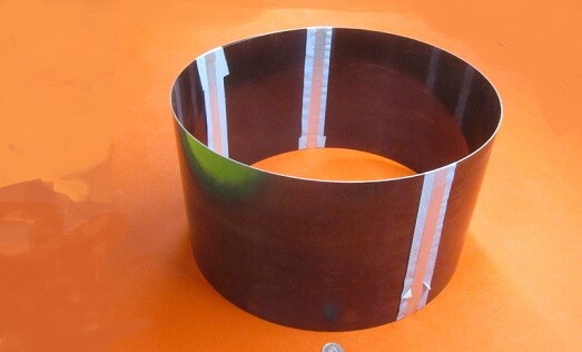 Blue Tempered Spring Steel Shim 0.025″ Thick x 10.0″ Width x 120″ Length
