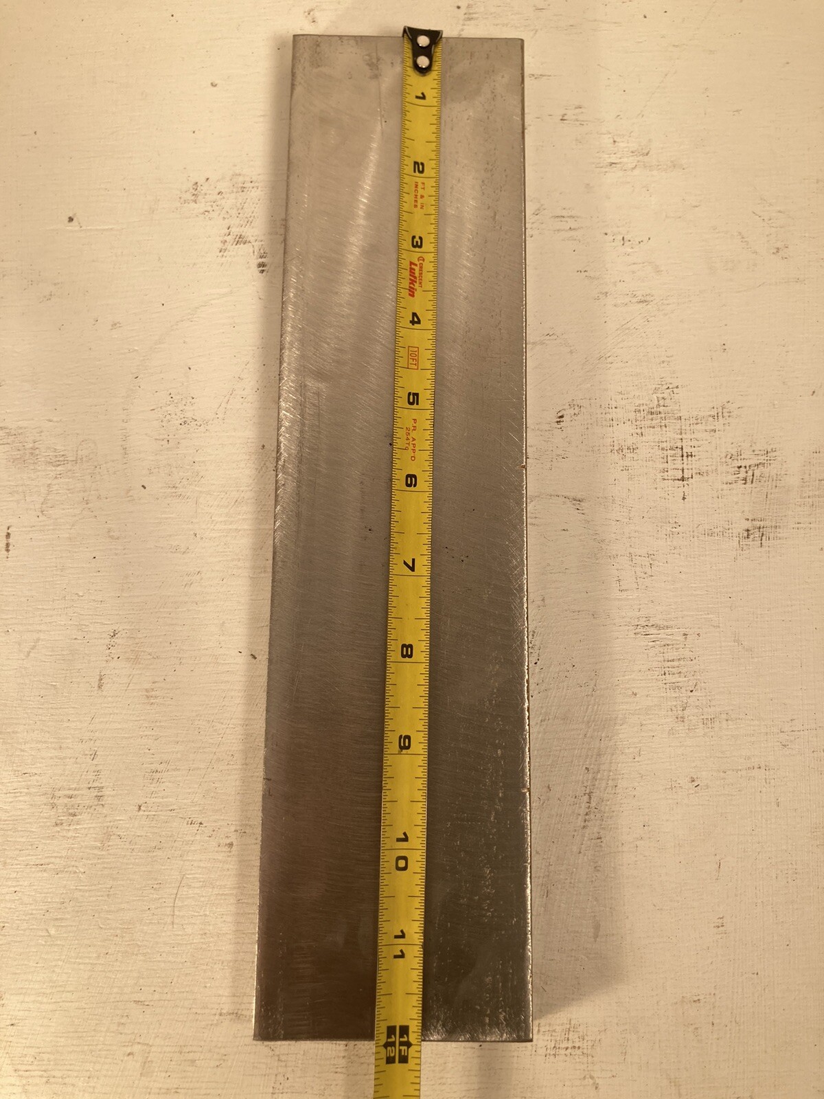 1/2″ x 3″ x 12″ Stainless Steel 304/304L Flat Bar