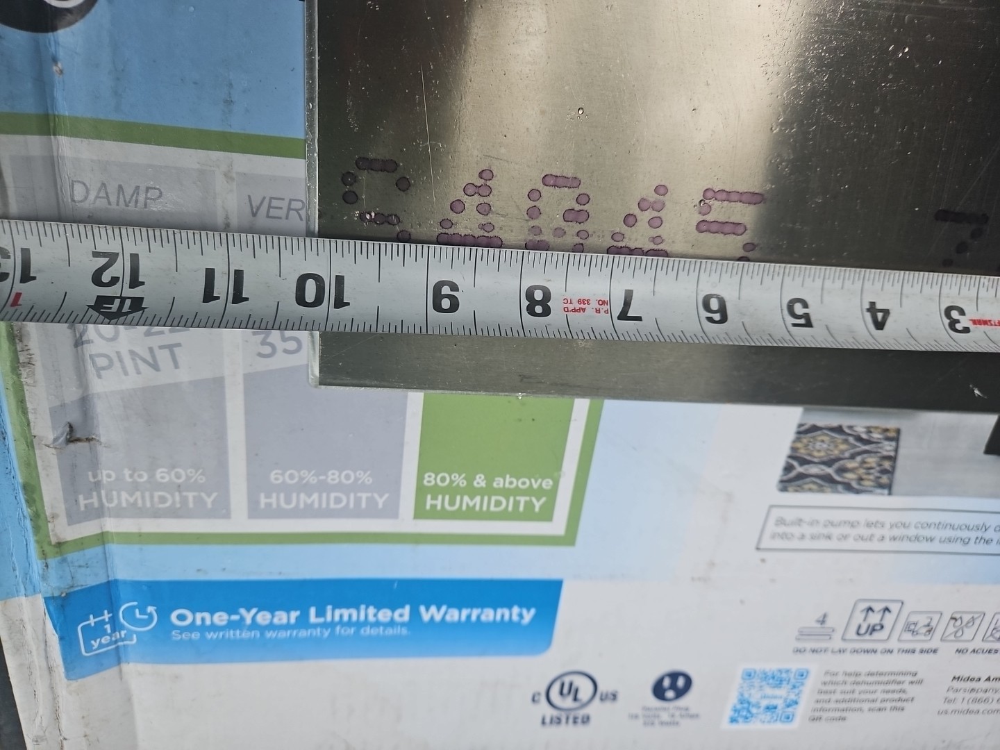 Aluminum 7075-T6 Plate .190″ x 14-5/8″ x 10-1/8″ AMAG MADE IN USA