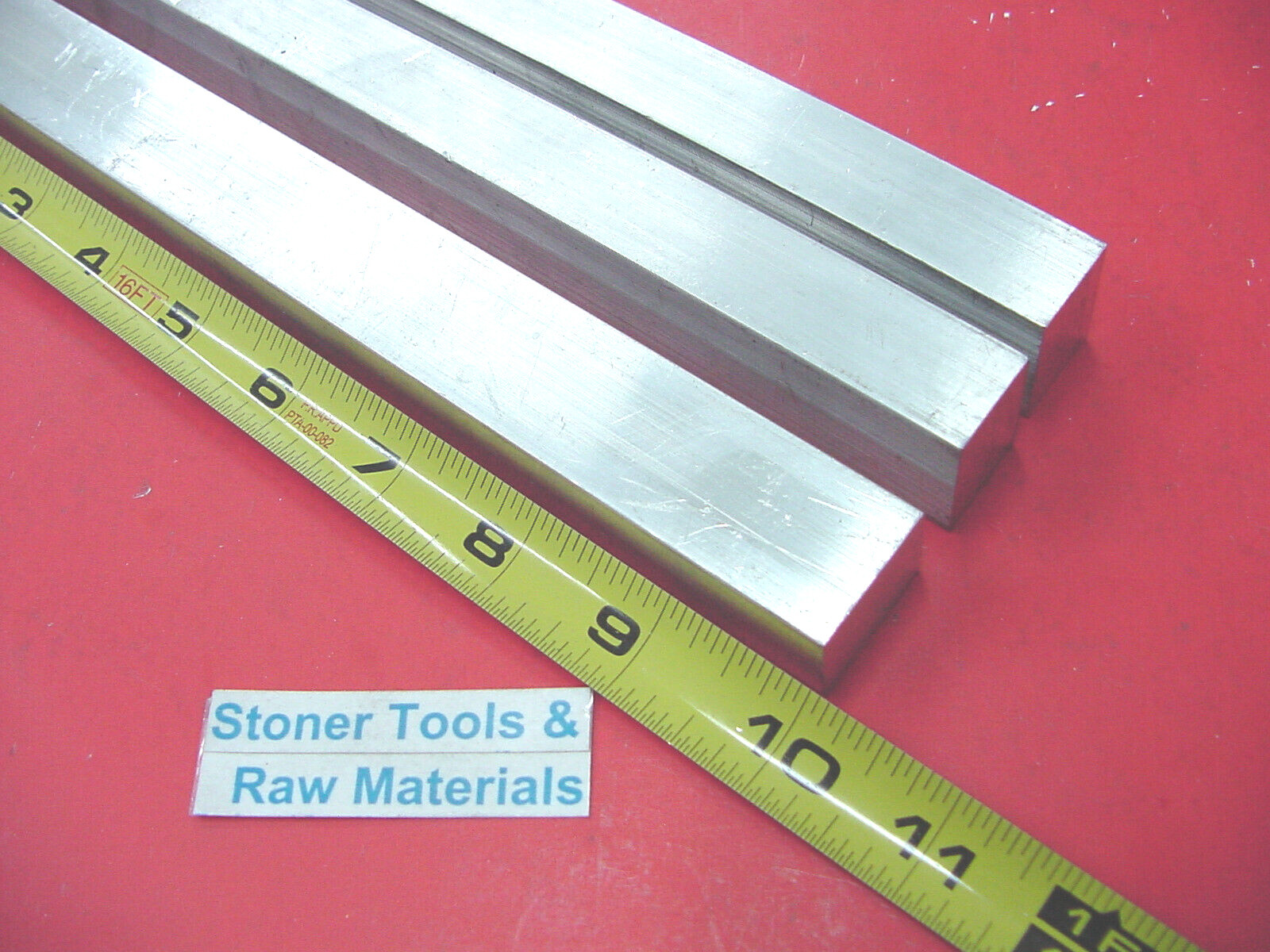 3 Pieces 3/4″ X 1″ ALUMINUM 6061 FLAT BAR 10″ long Solid Extruded Mill Stock New